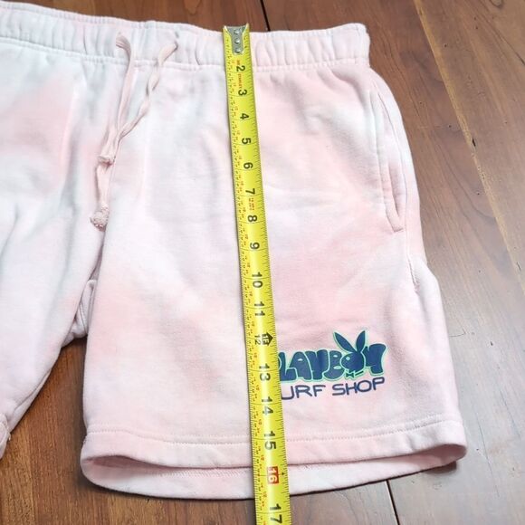 Playboy X Pacsun Tie Dye Pink Jersey Shorts Sz Small - Picture 10 of 11